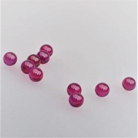 img 2 attached to FCB LAB 6mm Ruby Pearls (2) - Brilliant and authentic red gemstones for a touch of elegance