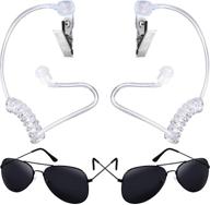 gejoy earpiece earplugs acoustic sunglasses logo