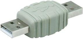 img 2 attached to 🔌 Monoprice USB 2.0 A Male to A Male Gender Changer Adapter (104812): Упростите подключение вашего устройства