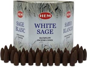 img 2 attached to 🌿 TRUMIRI White Sage Backflow Incense Cones: Waterfall & Mat Bundle for Aromatic Incense Experience