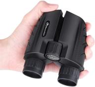 🔭 brigenius 10x25 compact binoculars: high powered binoculars with low light night vision for bird watching, outdoor sports & concerts logo