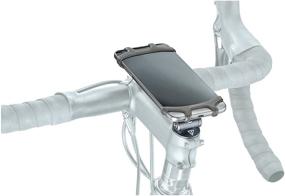 img 2 attached to 🚲 Topeak Omni RideCase DX with Bike Mount: Grey-Black, 4.5”-6.5” Screen Compatibility