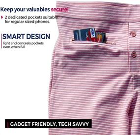 img 2 attached to 👖 Clever Travel Companion Boys' Clothing: Secure and Stylish Secret Pockets in Pants