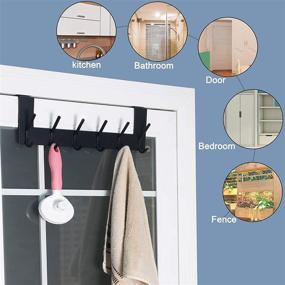 img 3 attached to 🧺 Stainless Hanging Clothes Bathroom Organizer by SKOLOO