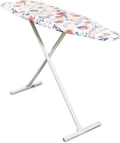 img 1 attached to Premium Heavy-Duty Ironing Board Cover and Pad with Floral Print - 15 x 54 inches