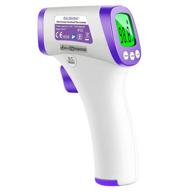 🌡️ no-contact infrared forehead thermometer for adults and children - fever alarm, accurate readings, memory function, batteries not included logo