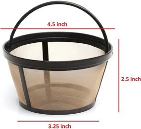 img 2 attached to GoldTone Reusable Basket Coffee Filter