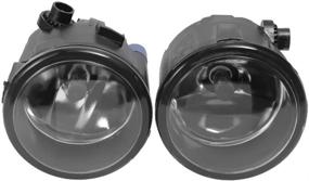 img 4 attached to 🚘 Pair of Clear Lens Fog Lights Housing Assembly for 2010-2013 Infiniti G37 Sedan - Brand New