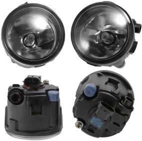 img 3 attached to 🚘 Pair of Clear Lens Fog Lights Housing Assembly for 2010-2013 Infiniti G37 Sedan - Brand New