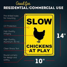 img 3 attached to 🐔 Warning Sign for Slow Chickens