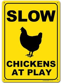 img 4 attached to 🐔 Warning Sign for Slow Chickens