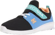 👟 dc heathrow ev skate shoe: unisex-child's ultimate stylish footgear logo