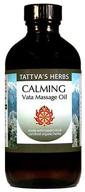 vata balancing massage oil moisturizing logo