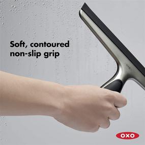 img 1 attached to 🧼 Efficient and Durable OXO Good Grips Stainless Steel Squeegee: A Must-Have Cleaning Tool