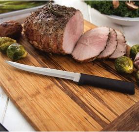 img 2 attached to 🔪 Rada Cutlery Carving Knife - High-Quality Stainless Steel Blade and Durable Resin Handle, 11 Inches - Perfect for Boning and Carving