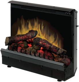 img 4 attached to 🔥 Dimplex Deluxe 23" Electric Fireplace Insert | Model DFI2310 | 120V | 1375W | 12.5 Amps | Black - Efficient Heating Solution for Cozy Homes