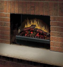 img 2 attached to 🔥 Dimplex Deluxe 23" Electric Fireplace Insert | Model DFI2310 | 120V | 1375W | 12.5 Amps | Black - Efficient Heating Solution for Cozy Homes