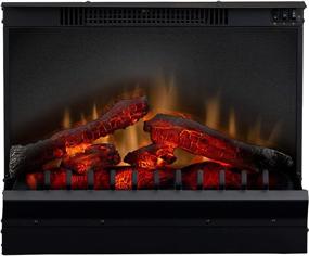 img 3 attached to 🔥 Dimplex Deluxe 23" Electric Fireplace Insert | Model DFI2310 | 120V | 1375W | 12.5 Amps | Black - Efficient Heating Solution for Cozy Homes