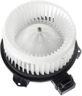 🔥 heater blower motor with fan cage replacement for chrysler sebring dodge ram 1500 2500 3500 ford jeep honda acura subaru jaguar lincoln - front side - high quality & efficient logo