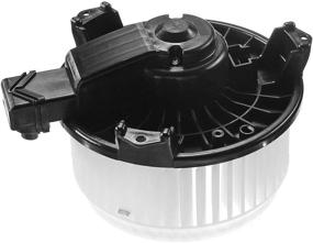 img 1 attached to 🔥 Heater Blower Motor with Fan Cage Replacement for Chrysler Sebring Dodge Ram 1500 2500 3500 Ford Jeep Honda Acura Subaru Jaguar Lincoln - Front Side - High Quality & Efficient