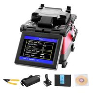 mophorn fusion splicer jw4108s: automatic focus, ftth fiber optic fusion splicer with 5 inch digital lcd screen and fiber cleaver kit logo