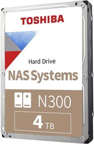 img 4 attached to 💾 Toshiba N300 4TB NAS Internal Hard Drive - CMR SATA 6 GB/s 7200 RPM 128 MB Cache - HDWQ140XZSTA