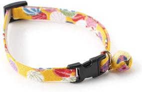 img 1 attached to Necoichi Origami Balloon Bell Cat Collar: 🎈 Stylish and Safe Choice for Your Feline Friend