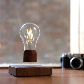 img 1 attached to 💡 Magnetic Levitating LED Light Bulb Desk Lamp: Illuminating Desk Decor, Unique Gift, Night Light, Home Office Tech Toy