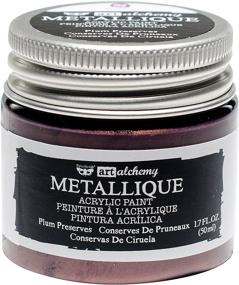 img 3 attached to Prima Marketing Art Alchemy Metallique Plum Preserves: Vibrant Metallic Paint for Stunning Art Projects