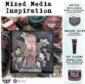 img 1 attached to Prima Marketing Art Alchemy Metallique Plum Preserves: Vibrant Metallic Paint for Stunning Art Projects