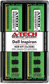 img 4 attached to Повышение оперативной памяти Dell Inspiron 560, 560s, 570: A-Tech 4GB 💾 (2x2GB) Набор памяти DDR3 1066МГц - Улучшение производительности настольного компьютера с Non-ECC UDIMM