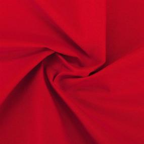 img 1 attached to Premium Set of 3 Solid Color Kitchen Curtains - Tier and Valance - Rod Pocket Design - Microfiber Fabric - 100% Sunlight Blocking Drapes - Window Treatment - Ideal for Light Control - Red