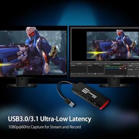 img 1 attached to Захват видео Basicolor 4k: Ультранизкая задержка USB3.0/3.1 для PS5, PS4, Switch, Xbox, DSLR - транслируйте, записывайте и делитесь на YouTube, Twitch.