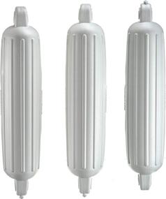 img 3 attached to 🚤 Attwood SoftSide Boat Fender, White, 5x22-Inch, Pack of 3, Model 93553P2
