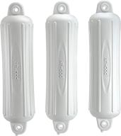 🚤 attwood softside boat fender, white, 5x22-inch, pack of 3, model 93553p2 логотип