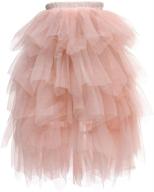 stylish flower skirts princess birthday dresses: girls' clothing skirts & skorts logo