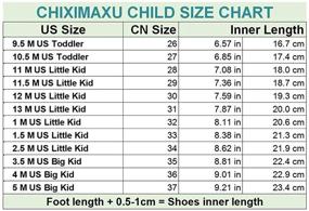 img 1 attached to Chiximaxu Leather Casual Shoes: Stylish 👧 Little Girls' Shoes and Flats for Every Occasion