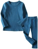👶 24-month toddler boys' crewneck thermal underwear logo