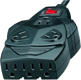 img 1 attached to 💡 Fellowes Mighty 8 Outlet Surge Protector, 6ft Cord, 1300 Joules (99090)