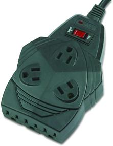 img 3 attached to 💡 Fellowes Mighty 8 Outlet Surge Protector, 6ft Cord, 1300 Joules (99090)