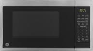 🍽️ ge jes1095smss stainless steel microwave - compact 0.9 cu ft oven логотип