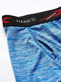 img 1 attached to 🩲 Hanes Boys' Tagless Boxer Briefs, 6-Pack - Breathable and Comfortable