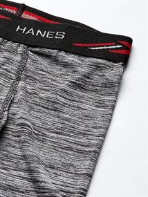 img 2 attached to 🩲 Hanes Boys' Tagless Boxer Briefs, 6-Pack - Breathable and Comfortable