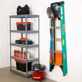 img 2 attached to Maximize Your Garage Space 🏗️ with StoreYourBoard Single Storage Garage Organizer