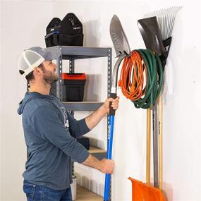 img 3 attached to Maximize Your Garage Space 🏗️ with StoreYourBoard Single Storage Garage Organizer