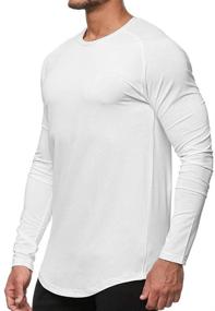 img 2 attached to 👕 Athlemon Men's Muscle Hipster Longline T-Shirt for Enhanced SEO