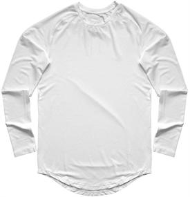 img 1 attached to 👕 Athlemon Men's Muscle Hipster Longline T-Shirt for Enhanced SEO