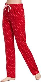 img 3 attached to CYZ Womens Fleece Pajama Gingham Women's Clothing