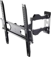 📺 universal full motion tv wall mount: ultimate support for 26-60 inch lcd led plasma tvs | max vesa 400x400mm, 77 lbs. logo