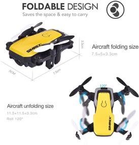 img 2 attached to 📸 SIMREX X300C 8816 Mini Drone With Camera - WiFi HD FPV Foldable RC Quadcopter Rtf 4CH 2